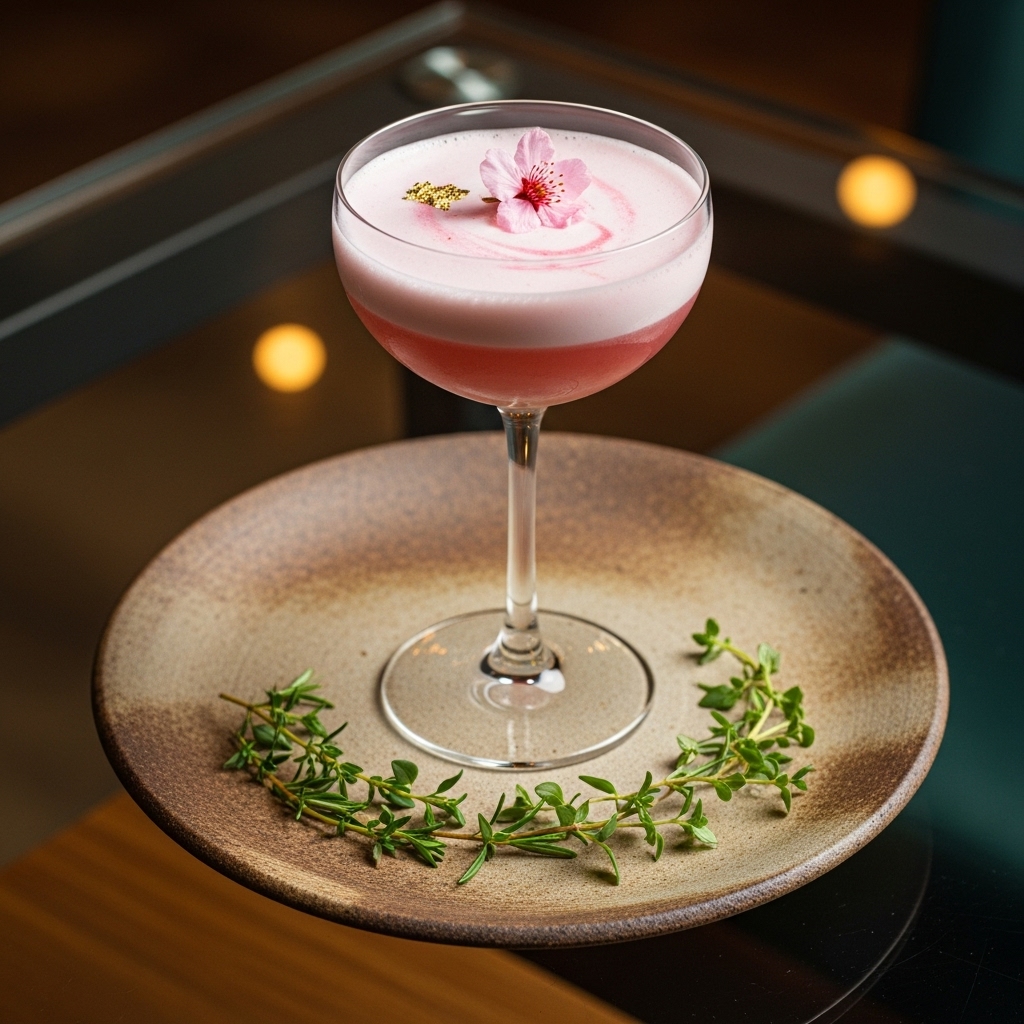 Enchanted Sakura Mousse Cocktail