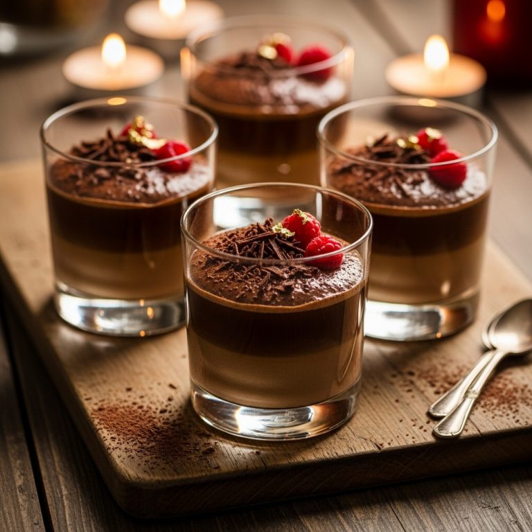 Enchanting Keto Chocolate Mousse in Coffee-Infused Glasses