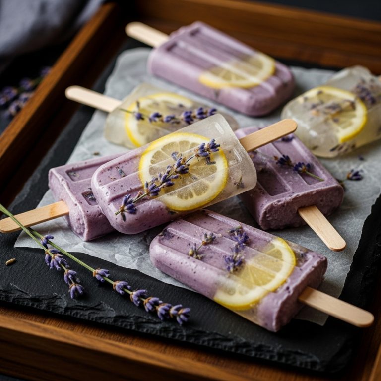 Enchanting Lavender Lemonade Pops