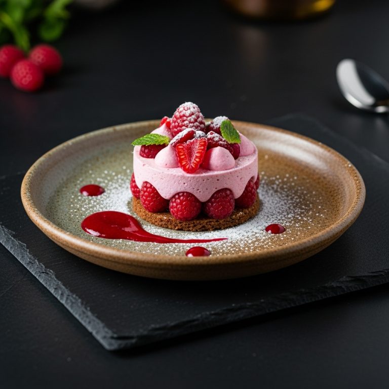 Enchanting Rosewater Raspberry Delight