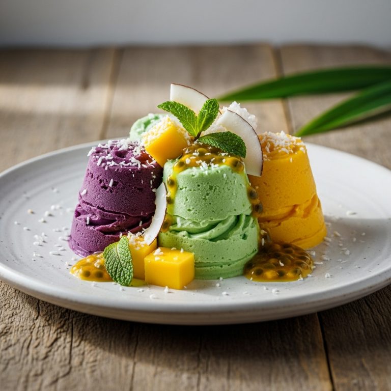 Enchanting Thai Frozen Delight – A Plant-Based Symphony