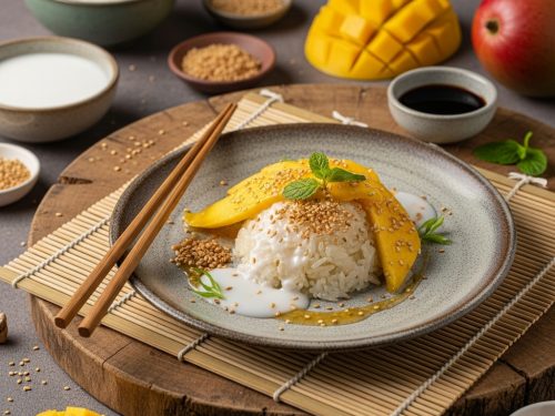 Enchanting Vegan Mango Sticky Rice