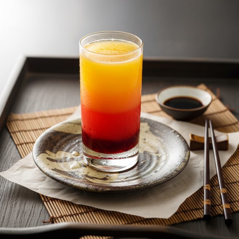 Energizing American Citrus Sunrise Juice