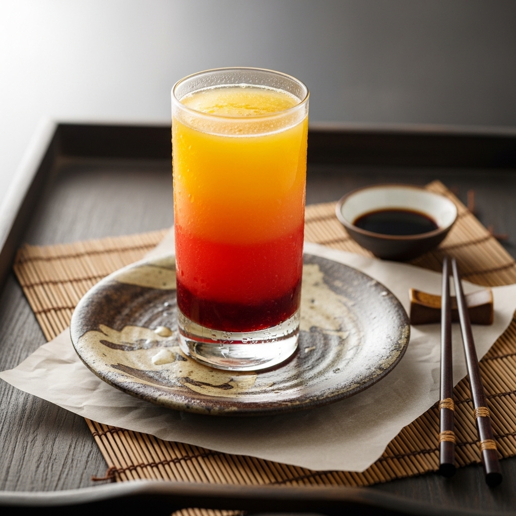 Energizing American Citrus Sunrise Juice