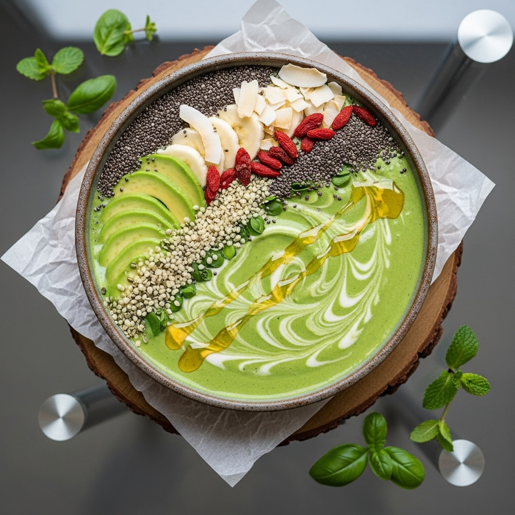 Energizing Aussie Avocado Smoothie Bowl