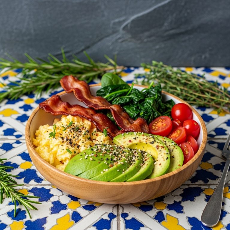 Energizing Australian Keto Breakfast Bowl