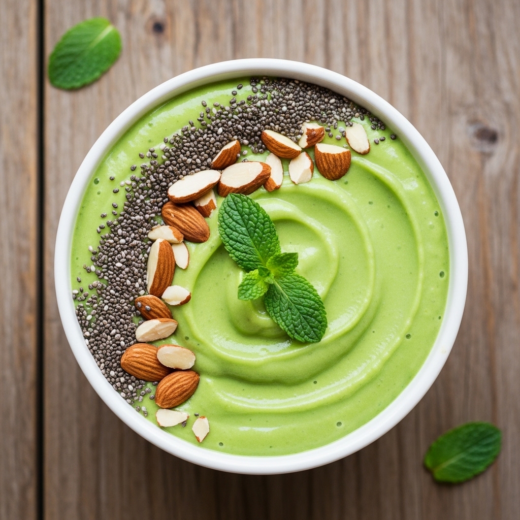Energizing Avocado Breakfast Boost Smoothie