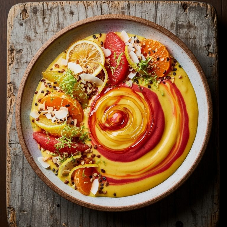 Energizing California Citrus Zest Smoothie Bowl