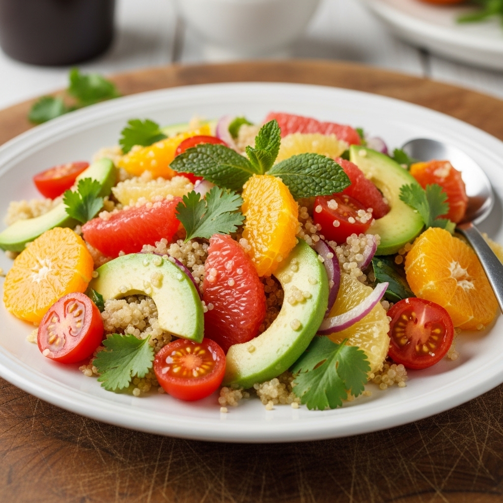Energizing Californian Citrus Quinoa Salad