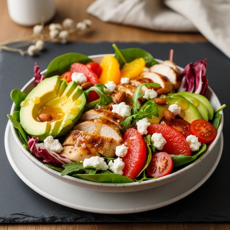 Energizing Californian Sunset Salad Bowl