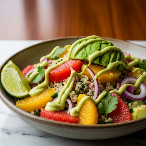 “Energizing Citrus Quinoa Salad”