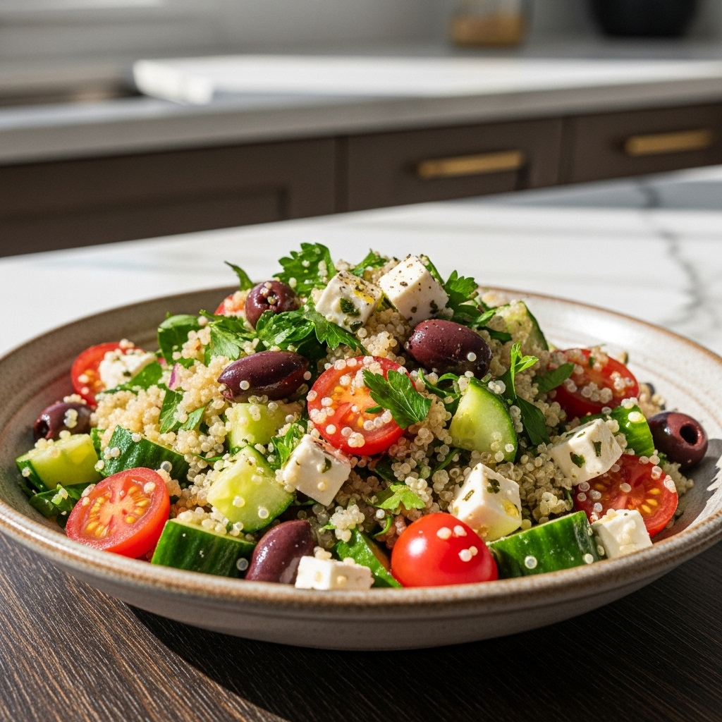 Energizing Greek Quinoa Salad