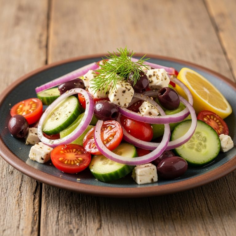 Energizing Greek Snack Salad