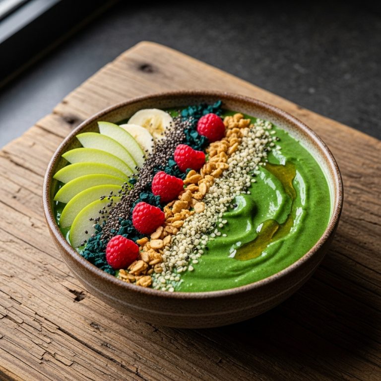 Energizing Green Smoothie Bowl