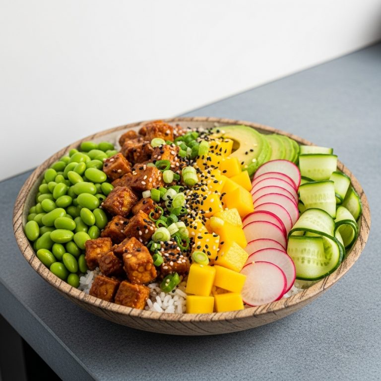 Energizing Hawaiian Bowl – A Refreshing Vegan Delight