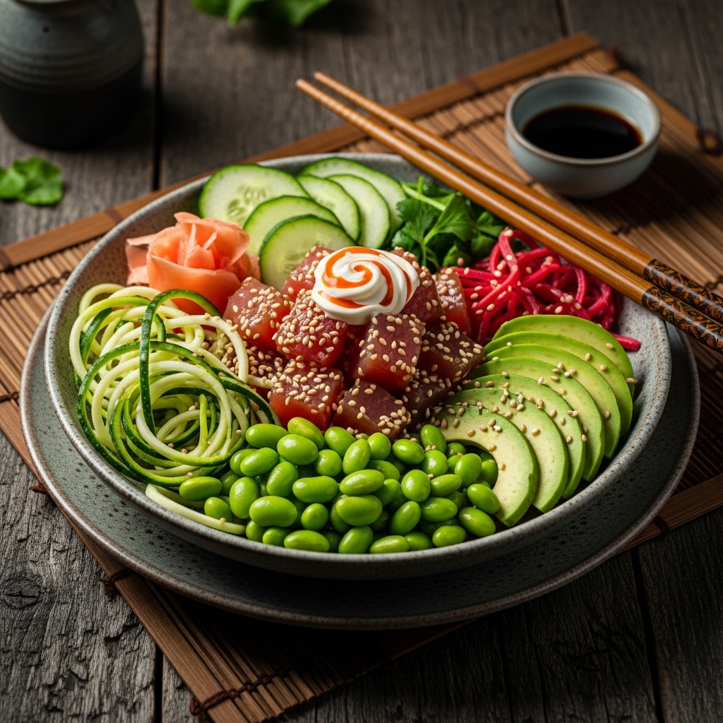 Energizing Hawaiian Bowl – Low-Carb Delight