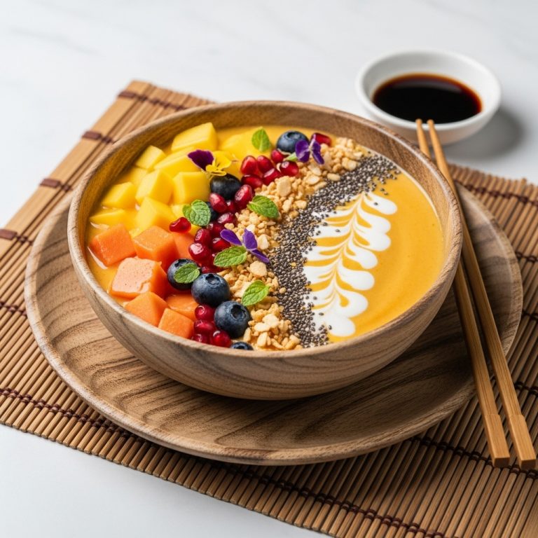 Energizing Indian Brunch Smoothie Bowl