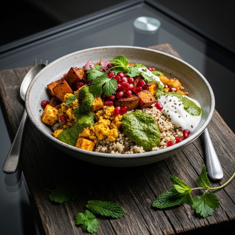 Energizing Indian Gluten-Free Breakfast Bowl