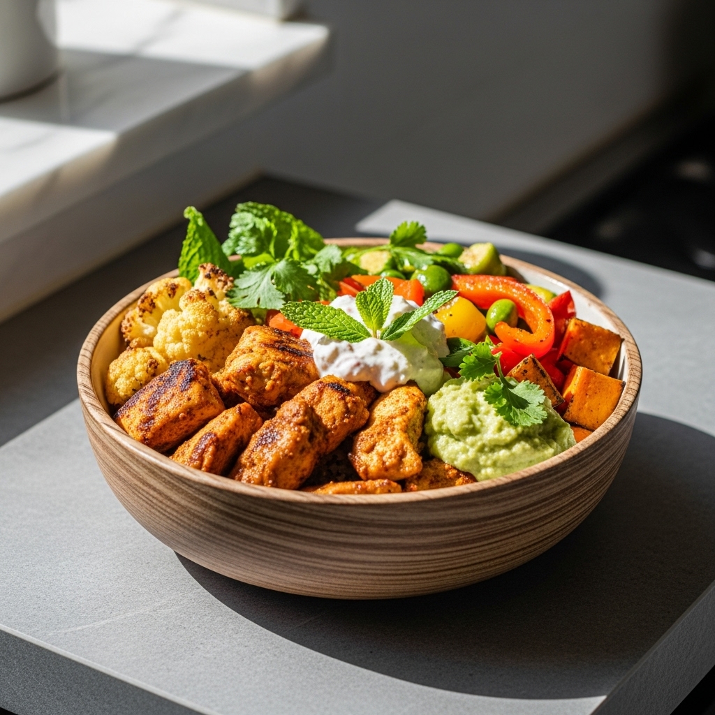 Energizing Indian Paleo Bowl