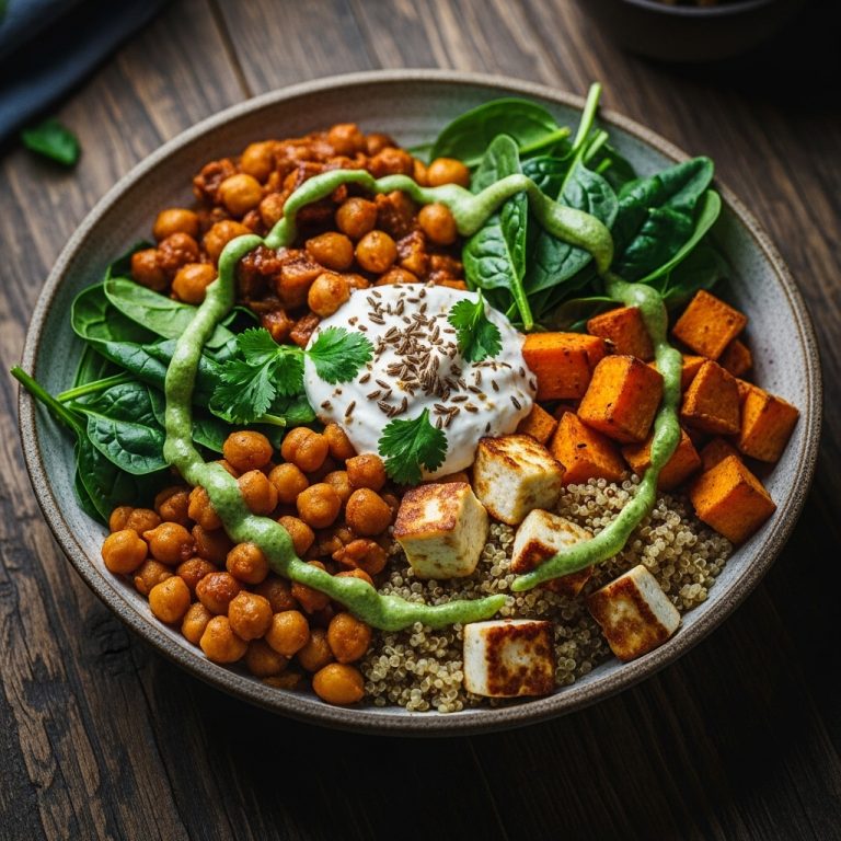 Energizing Indian Protein Bowl