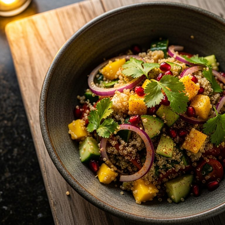 Energizing Indian Quinoa Salad