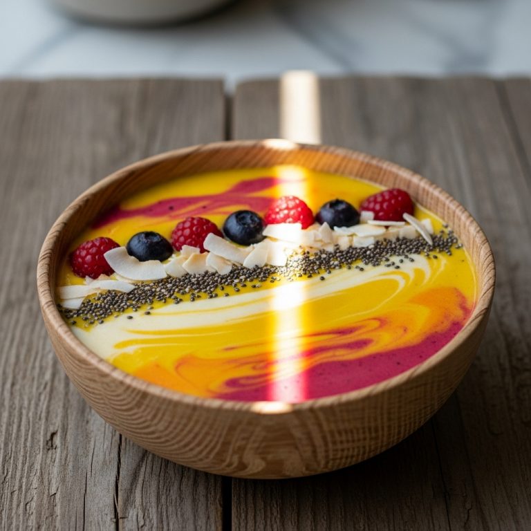 Energizing Indian Sunrise Smoothie Bowl