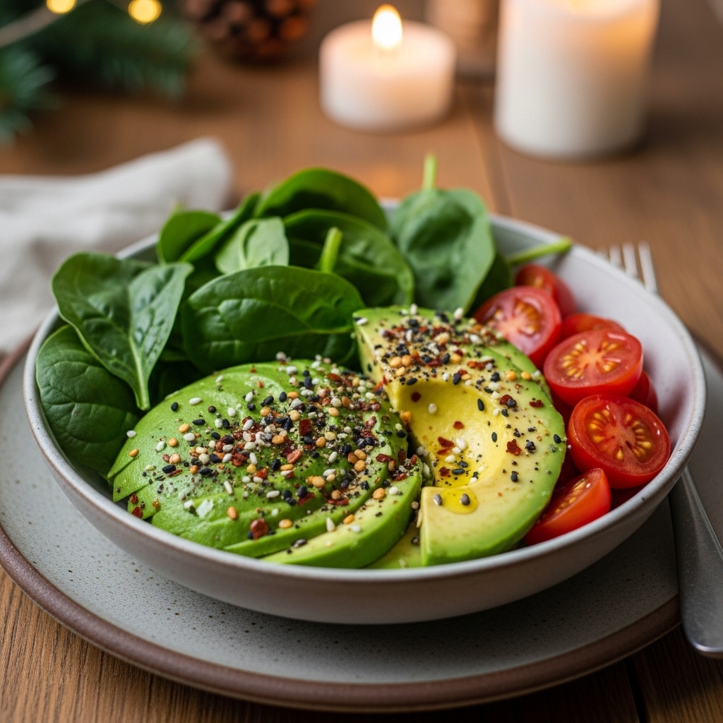 Energizing Keto Avocado Breakfast Bowl