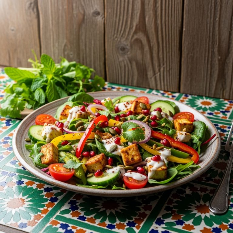 Energizing Keto Indian Lunch Salad