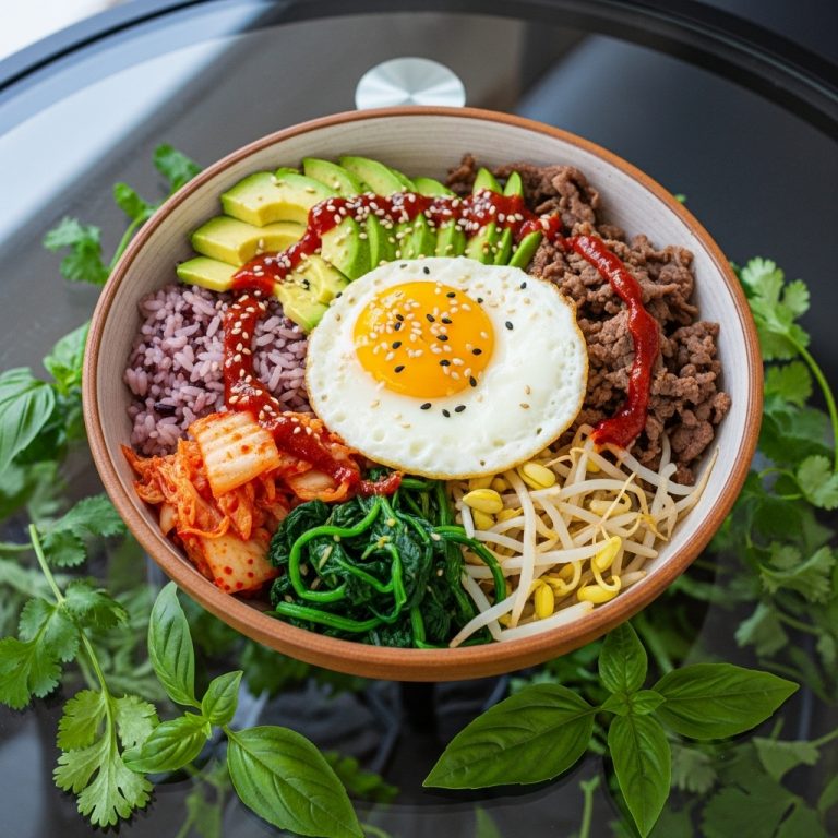 Energizing Korean Breakfast Bowl