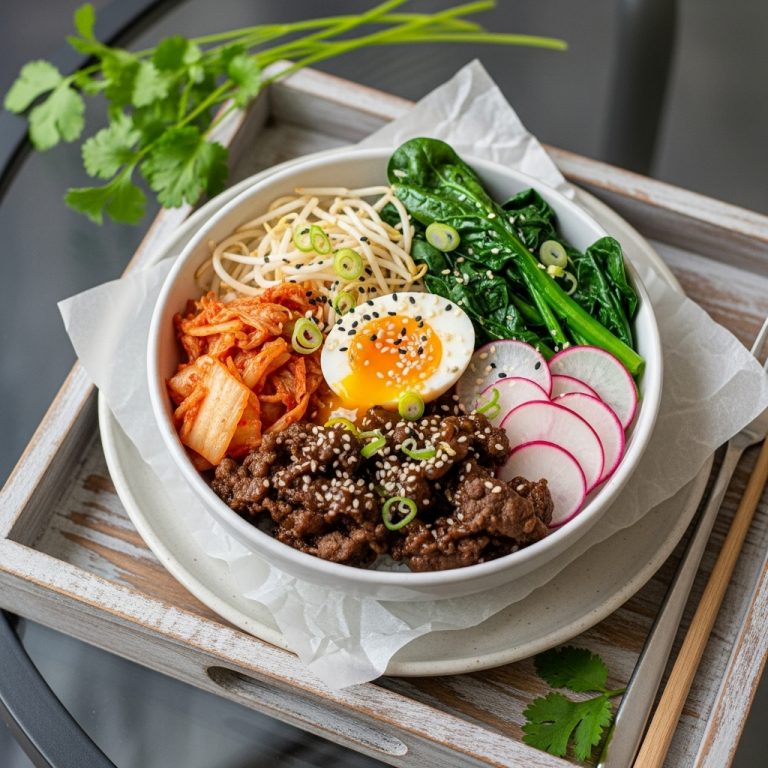 Energizing Korean Keto Lunch Bowl