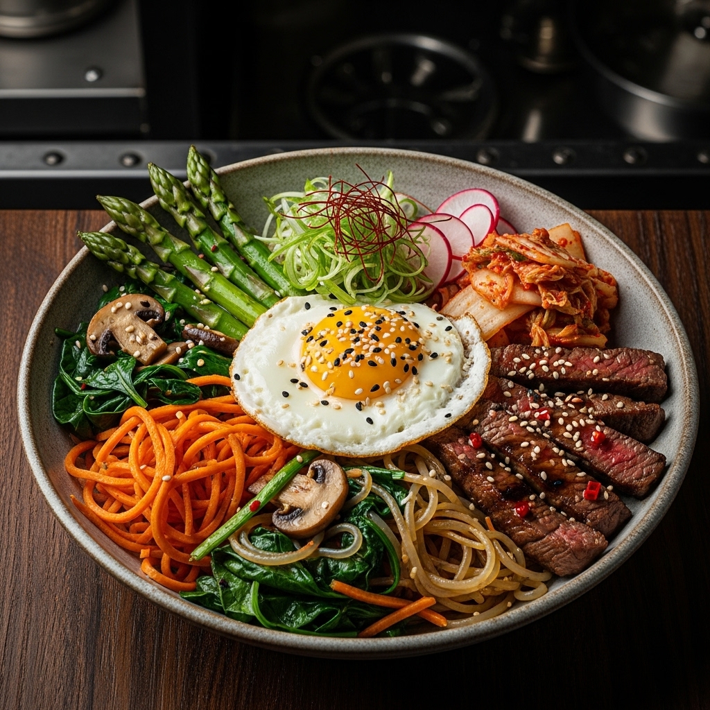Energizing Korean Lunch Bowl for Paleo Diet