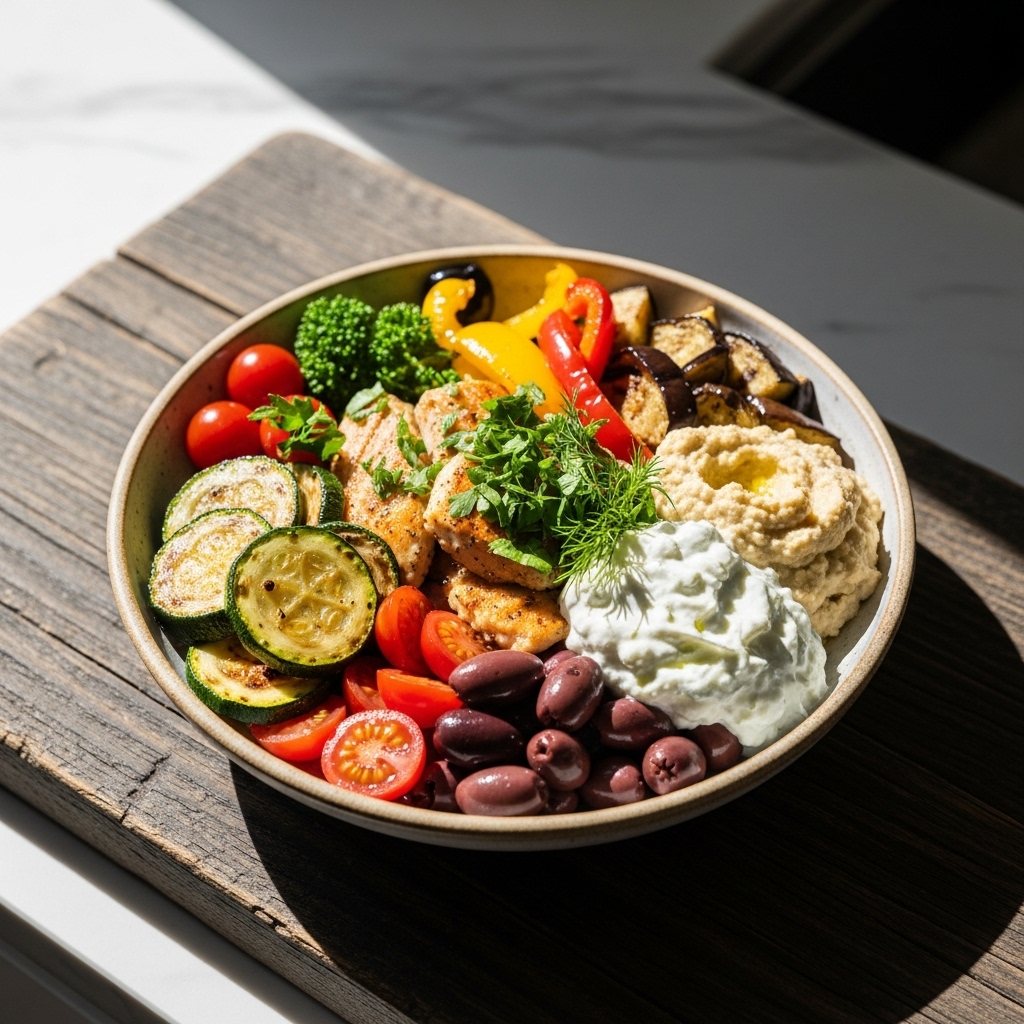 Energizing Mediterranean Bowl for Paleo Diet Lovers