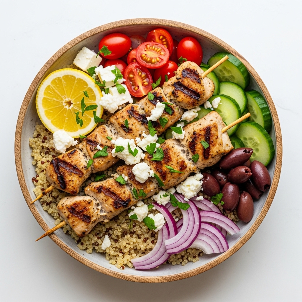 Energizing Mediterranean Dinner Bowl