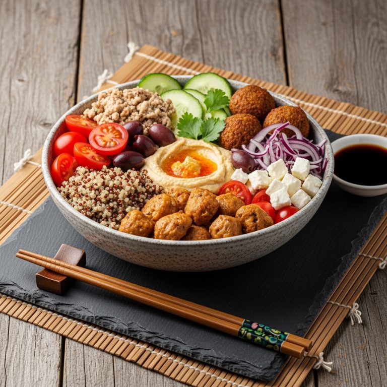 Energizing Mediterranean Protein Bowl