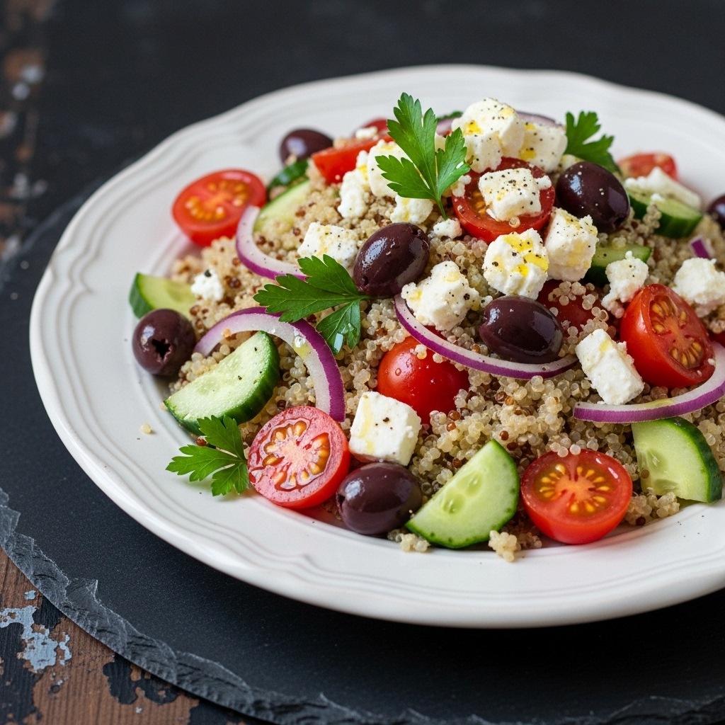Energizing Mediterranean Quinoa Salad
