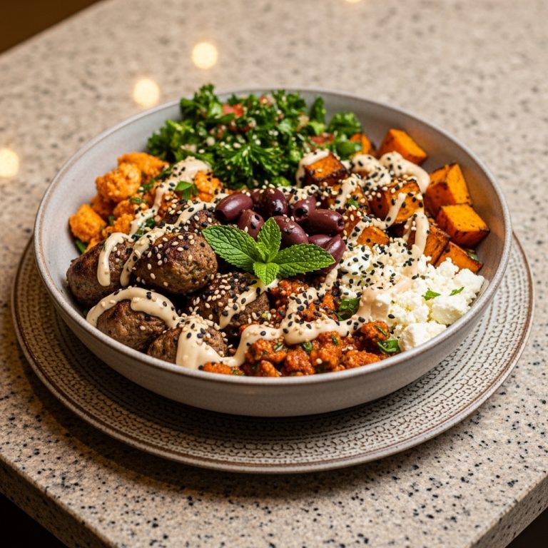 Energizing Middle Eastern Paleo Bowl