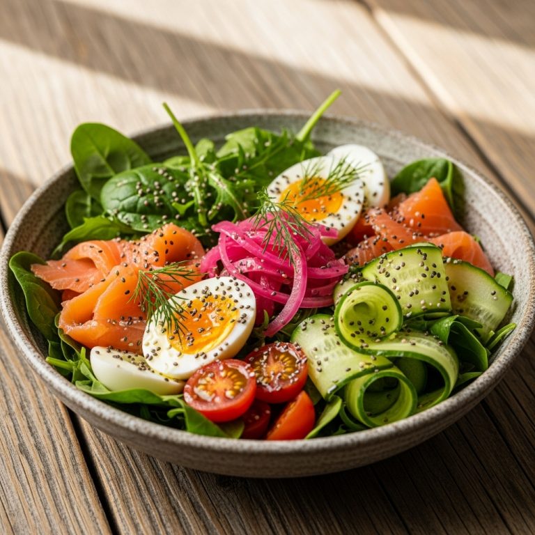 Energizing Nordic Bowl: A Low-Carb Powerhouse