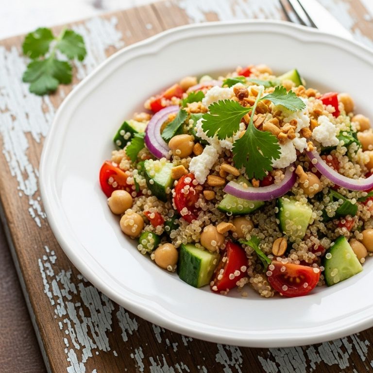 Energizing Protein-Packed Indian Quinoa Salad