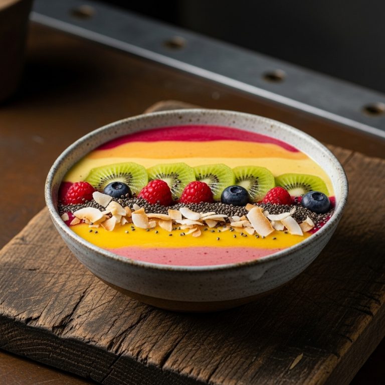 Energizing Sunrise Smoothie Bowl