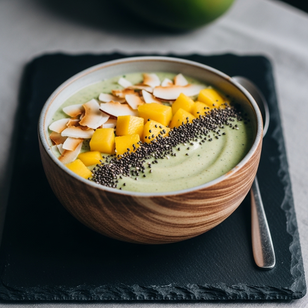 Energizing Thai Coconut Smoothie Bowl