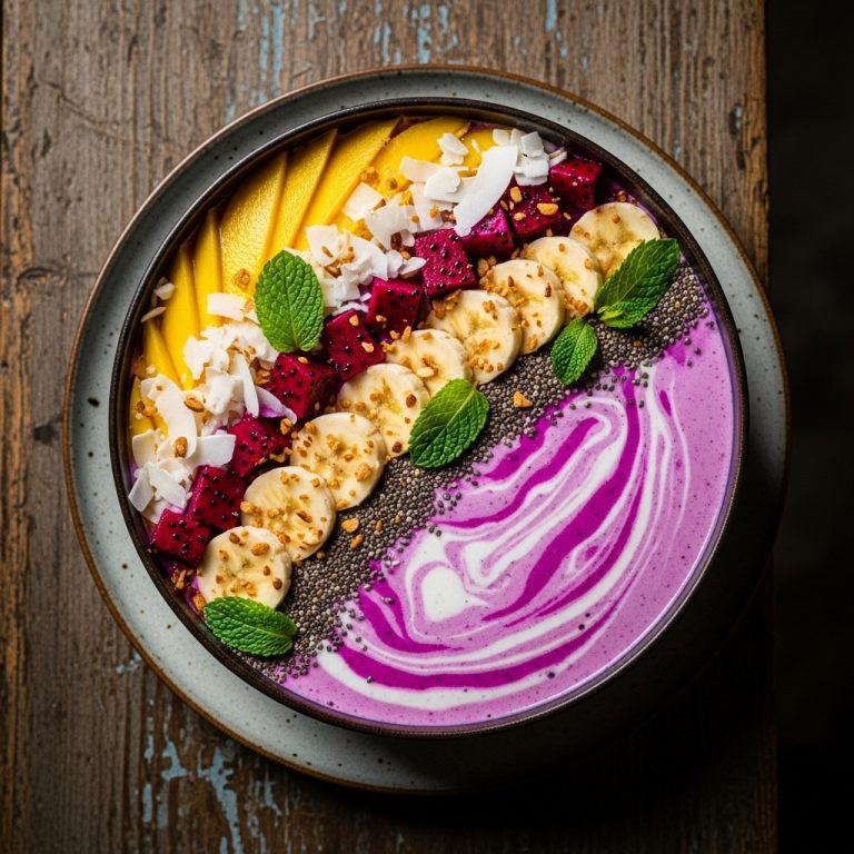 Energizing Vietnamese Smoothie Bowl