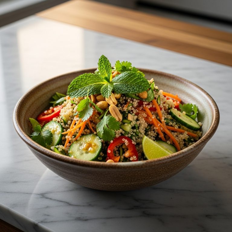 Energizing Vietnamese Snack Bowl – Rejuvenating Quinoa Salad
