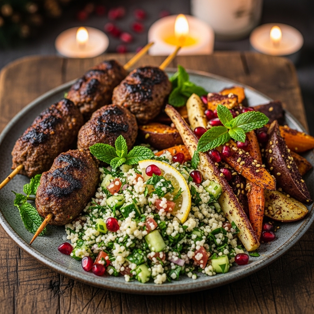 Energy-Boosting Middle Eastern Dinner for Paleo Diet