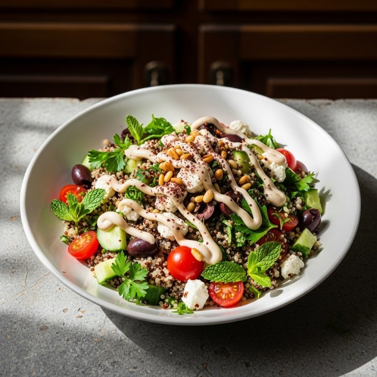 Energy-Boosting Middle Eastern Quinoa Bowl