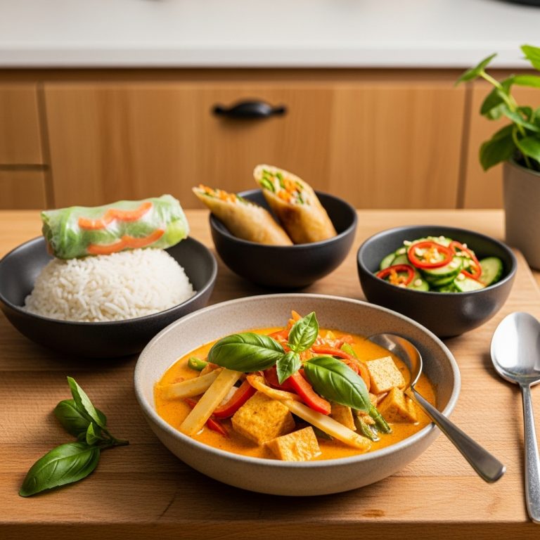 Energy-Boosting Thai Vegan Dinner