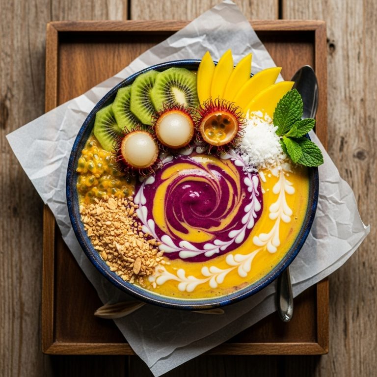 Energy Recharge Thai Smoothie Bowl