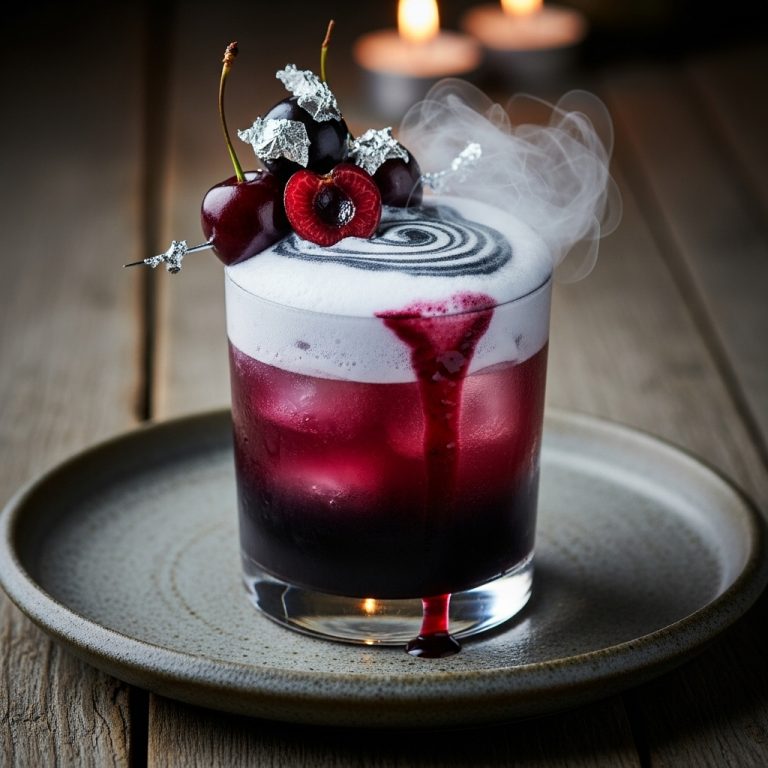 Ethereal Black Forest Mocktail