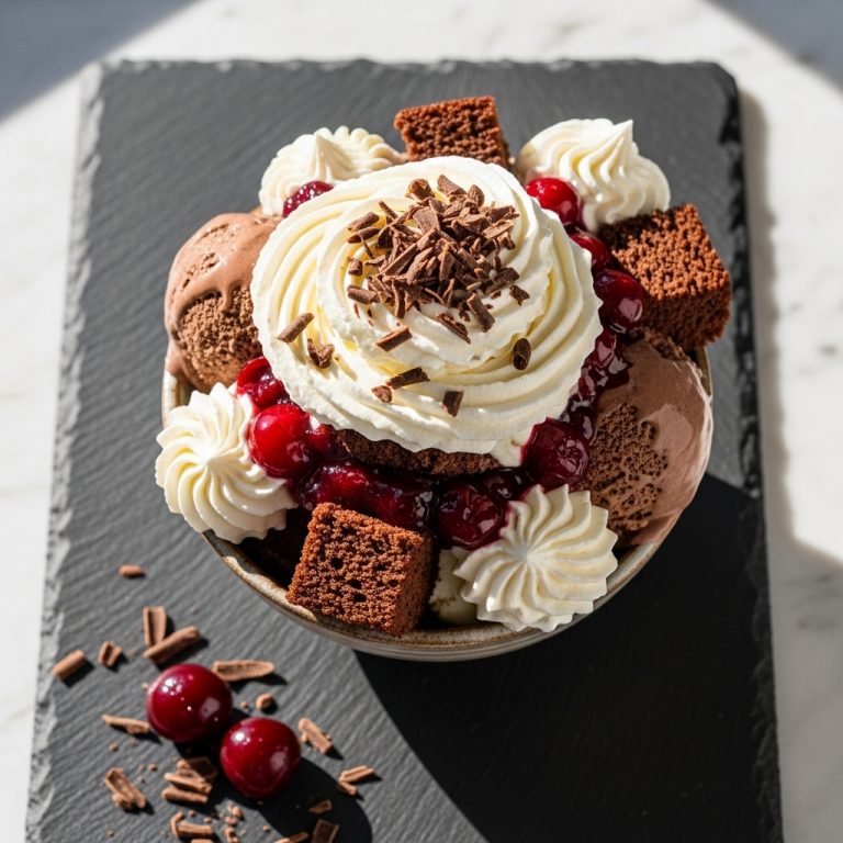 Ethereal Black Forest Sundae