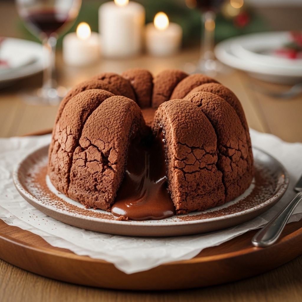 Ethereal Chocolate Fondant Cake