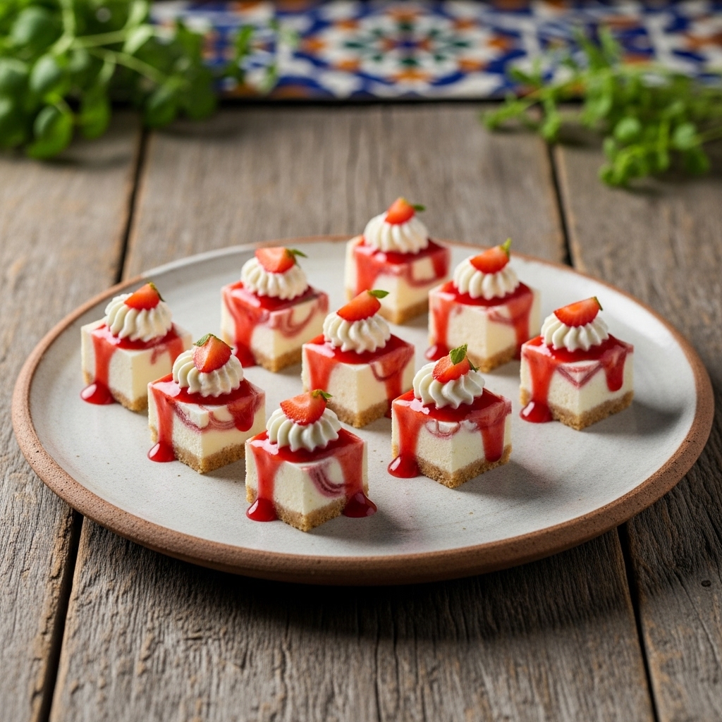 Ethereal Keto Strawberry Cheesecake Bites